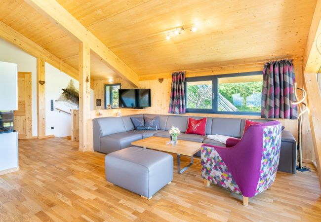 Ferienhaus in Pichl bei Schladming - Superior Chalet # 04 mit Sauna & Whirlwanne innen