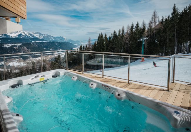 Ferienhaus in Pichl bei Schladming - Premium Chalet # 09 mit Sauna & Swim Spa