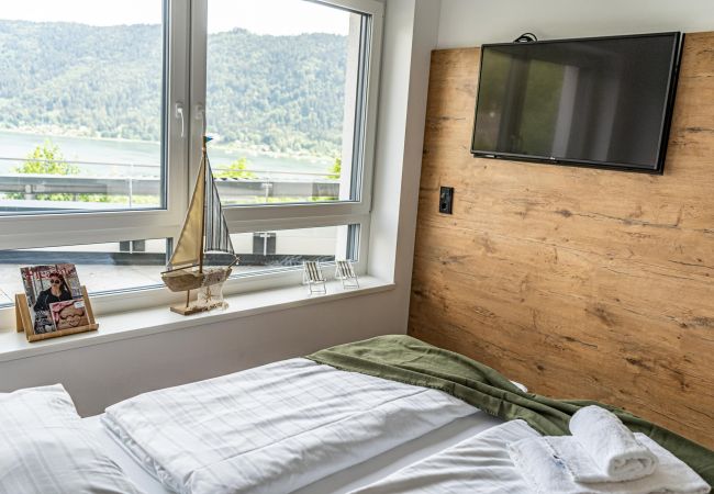 Ferienwohnung in Annenheim am Ossiacher See - Apartment Verditz mit Seeblick