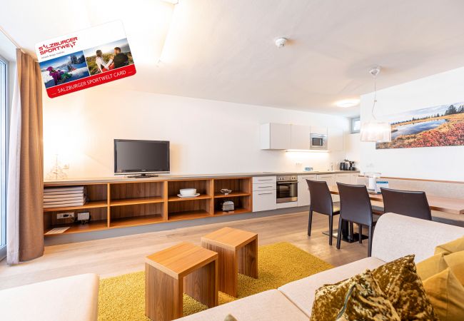 Ferienwohnung in Radstadt - Superior Ferienwohnung mit 2 Schlafzimmern & Sommer Pool