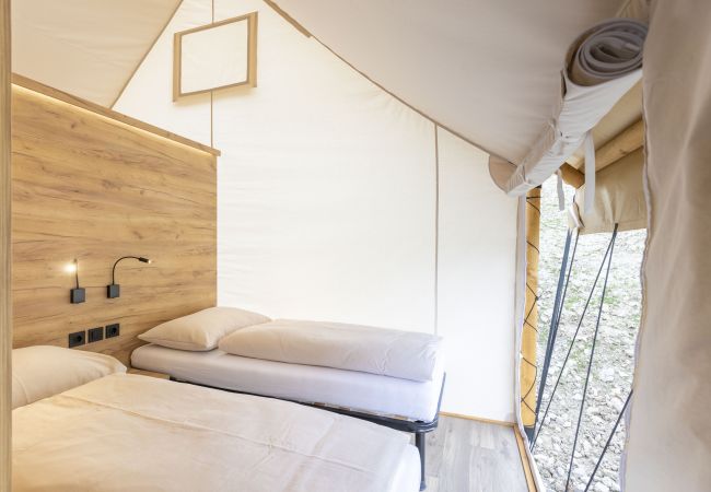 Ferienhaus in Kötschach-Mauthen - Luxus Zelt Safari für 6 Personen